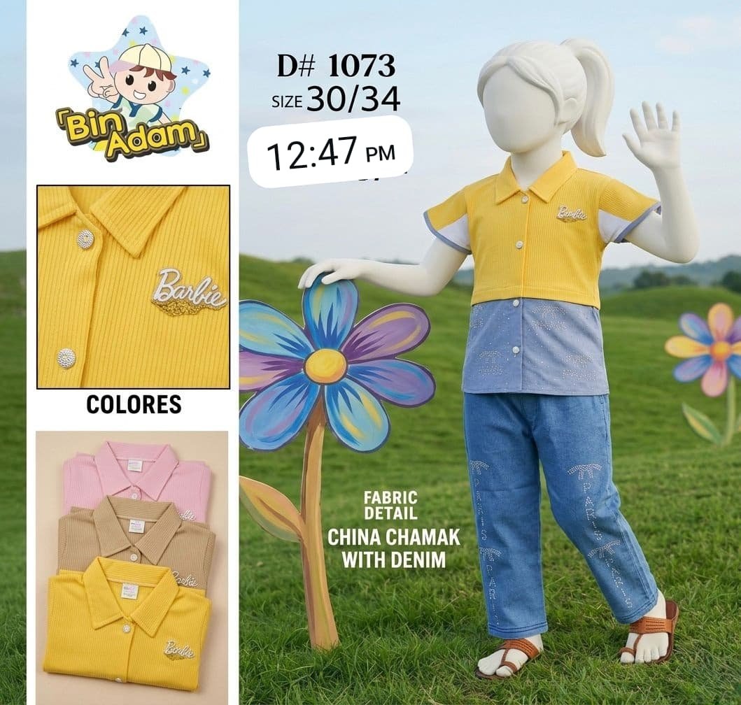 Girls 2pc stylish wear