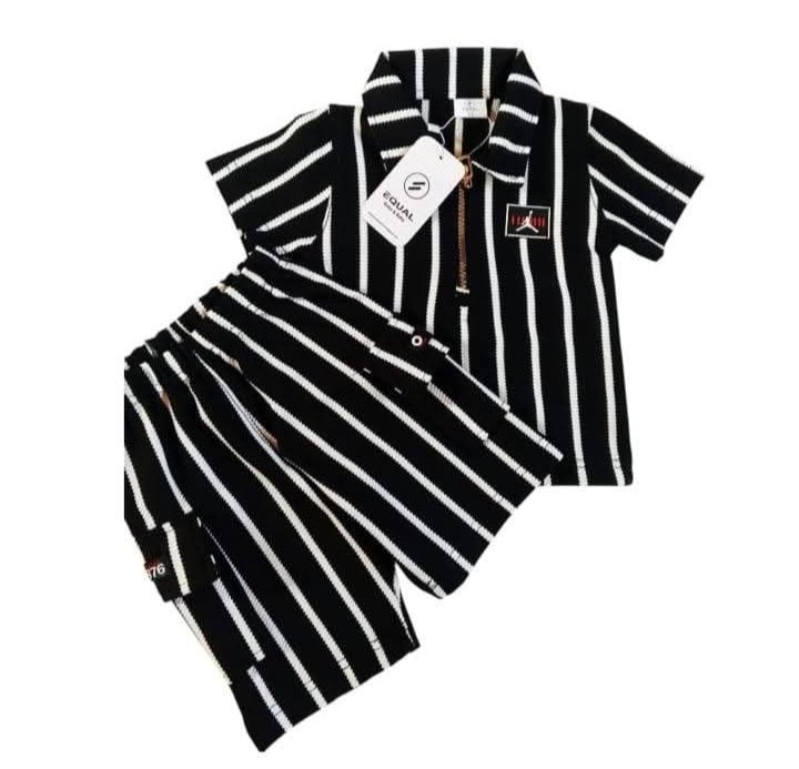 Stripped Shirt shorts